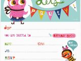 Birthday Invitation Maker Free Kids Birthday Invite Template Birthday Invitation Maker