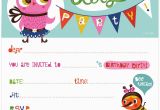Birthday Invitation Maker Free Online Kids Birthday Invite Template Birthday Invitation Maker