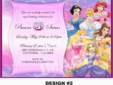 Birthday Invitation Write Up Disney Princess for Girl Birthday Invitations Ideas