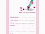 Birthday Invite Wording for 7 Year Old 10 Childrens Birthday Party Invitations 7 Years Old Girl