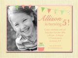 Birthday Invite Wording for 7 Year Old 5 Year Old Birthday Party Invitations Best Party Ideas