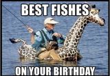 Birthday Meme Fishing Giraffe Birthday Memes Wishesgreeting