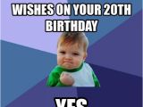 Birthday Memes for Kids Get 20 Meme Birthday Wishes On Your 20th Birthday