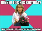 Birthday Memes for son asks son to Go Out to Dinner for His Birthday then