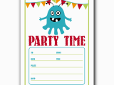 Birthday Party Invitation Templates Word Free Birthday Party Invitation Templates for Word