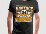 Birthday Present for 33 Year Old Male Shop 34th Birthday Funny Sayings Birthday Gifts Online