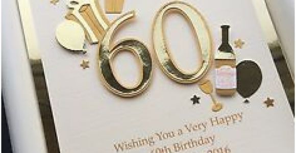 Birthday Present for Husband 60th Personalised 60th Birthday Card Husband Dad Grandad