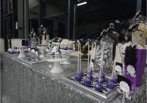 Black and Silver 50th Birthday Party Decorations Purple Black White and Silver Birthday Party Ideas In