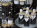 Black and White 50th Birthday Decorations Family Friendly Nye Party Laura 39 S Little Party