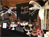 Black and White 50th Birthday Party Decorations Black and White Classy 50th Birthday Party Table Ideas