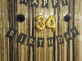 Black and White 50th Birthday Party Decorations Black White and Gold Surprise Birthday Party Decor