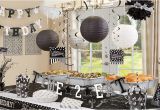 Black and White Decorations for Birthday Party Black White Birthday Party Supplies Party City