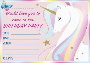 Blank Birthday Invitations to Print Free Birthday Party Invites for Kids Bagvania Free