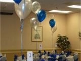 Blue and Silver Birthday Decorations Party People Celebration Company Custom Balloon Decor