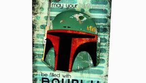 Boba Fett Birthday Card Star Wars Boba Fett Birthday Card May Your Birthday Be