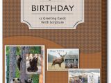 Boxed Christian Birthday Cards Wild and Free assorted Box Of 12 Christian Birthday
