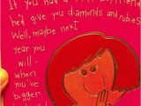 Boyfriend Birthday Card Hallmark Hallmark Card Suggests 13 Year Old Want Bigger Boobies