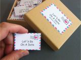 Boyfriend Birthday Gifts for Him Date Night Box 60 Date Night Ideas Romantic Gift for