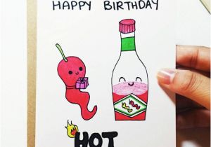 Boyfriends Mom Birthday Card Funny Birthday Card for Boyfriend Adult Birthday Card