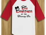 Brother Of the Birthday Girl Shirt Big Brother Of the Birthday Girl T Shirt by