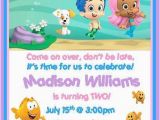 Bubble Guppie Birthday Invitations Bubble Guppies Birthday Invitations Style 2 Ebay