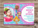 Bubble Guppie Birthday Invitations Items Similar to Bubble Guppies Birthday Invitation Girls