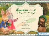 Bunny Birthday Invitation Template Nick Jr 39 S Peter Rabbit Birthday Invitation Peter Rabbit