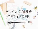 Buy Funny Birthday Cards Buy 4 Get 1 Free Recycled Greeting Cards Set Love Funny