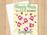 Buy Funny Birthday Cards Printable Farewell Card Printable Goodbye Card I Donut