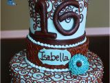 Cake for 16th Birthday Girl Claudine Sweet 16 Birthday Cake