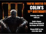 Call Of Duty Birthday Invitations Call Of Duty Invitations From General Prints