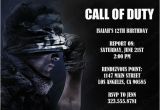 Call Of Duty Black Ops Birthday Invitations Call Of Duty Birthday Party theme Ideas Supplies