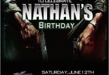 Call Of Duty Black Ops Birthday Invitations Personalized Photo Invitations Cmartistry Personalized