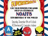 Calling All Superheroes Birthday Invitation Calling All Superheroes Birthday Party Invitation Boy or