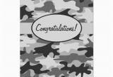 Camouflage Birthday Cards Grey Black Camo Camouflage Congratulations Custom Card