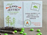 Camping Birthday Invites A Backyard Camping Birthday Party anders Ruff Custom