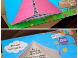 Camping Invites for Birthdays Angenuity Camping Birthday Party
