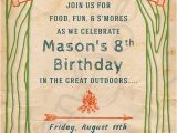 Camping themed Birthday Invitations How to Throw A Camp themed Party Cheaper Than Buying All