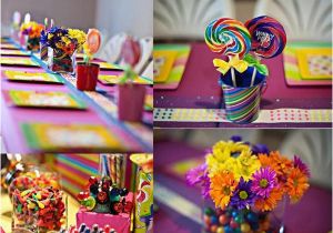 Candy Decorations for Birthday Parties Candyland Birthday Party theme Sweet City Candy Blog