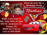 Car themed Birthday Cards Free Printable Birthday Invitations Cars theme Kids