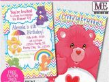 Care Bear Birthday Invitations Care Bears Birthday Invitations by Metro Designs Graphic