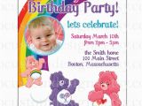 Care Bear Birthday Invitations It 39 S Celine Ameliah Mccray 39 S 1st Birthday Come Celebrate