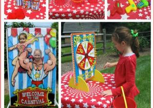 Carnival Decorations for Birthday Party A Carnival Circus themed Birthday Party Driven by Decor