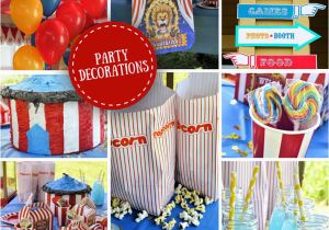 Carnival Decorations for Birthday Party Carnival Party Ideas Circus Party Ideas at Birthday In A Box