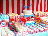 Carnival themed Birthday Party Decorations Circus Party Ideas