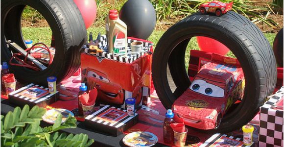 Cars 2 Birthday Party Decorations Disney Cars Birthday Party Ideas Yvonnebyattsfamilyfun