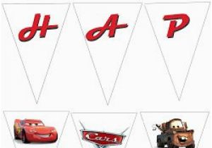Cars 3 Happy Birthday Banner Cars 3 Party Banner the Big 8 Cars Birthday Parties