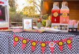 Cars themed Birthday Party Decorating Ideas Kara 39 S Party Ideas Race Car themed Birthday Party Decor