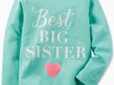 Carter S Birthday Girl Shirt Carter 39 S Little Girls 39 Best Big Sister T Shirt Aubrisway