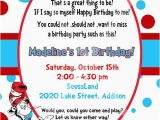 Cat In the Hat First Birthday Invitations 37 Best Images About Dr Suess Invitations On Pinterest
